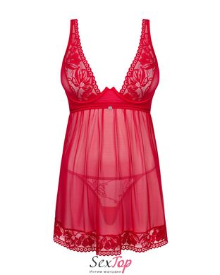 Obsessive Lacelove babydoll & thong XS/S SO8646 фото
