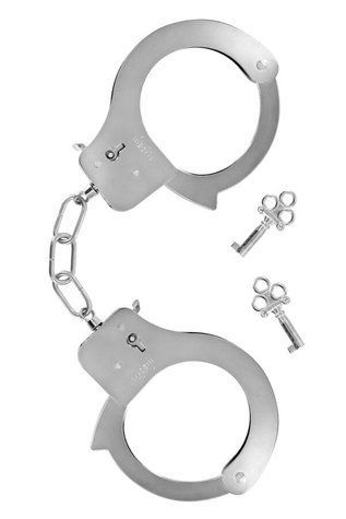 Наручники Fetish Tentation Adjustable metal wrist cuffs &mdash;  фото товара 1