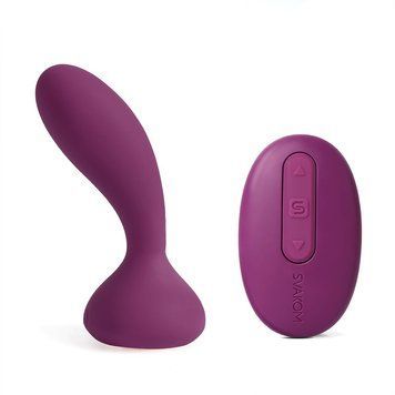 Масажер простати та вібратор точки G з пультом Svakom Julie Violet,  - 1