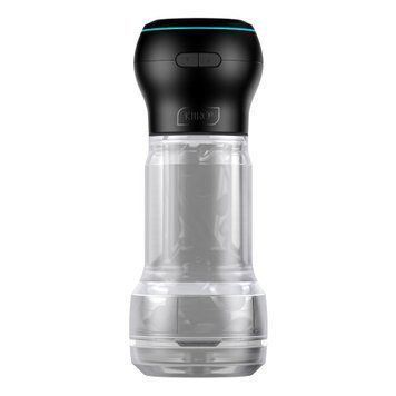 Мастурбатор Kiiroo Feel Pocket Crystal с всасывающей интерактивной насадкой PowerBlow Combo Set, Прозрачный - 1
