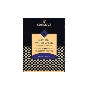 Пробник Sensuva - Natural Water-Based Blueberry Muffin (6 мл) - фото товару 1