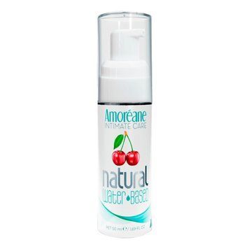 Лубрикант на водній основі з екстрактом фітопланктону Amoreane Cherry (50 мл), морський колаген,  - 1