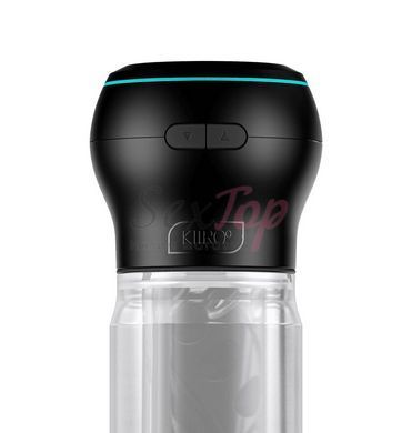 Мастурбатор Kiiroo Feel Pocket Crystal зі всмоктувальною інтерактивною насадкою PowerBlow Combo Set - фото товару 4