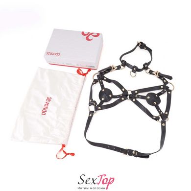 Портупея на груди LOCKINK SEVANDA Queen Chest Harness with Removable Bra - SX0873