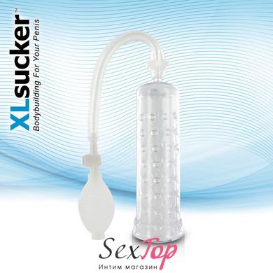 Вакуумная помпа XLsucker Penis Pump Transparant для члена длиной до 18см, диаметр до 4см E22146 фото