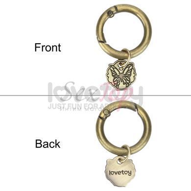 Чокер на шею с кулоном коричневого цвета Lovetoy Rebellion Reign TwinBand Collar &mdash;  фото товара 9