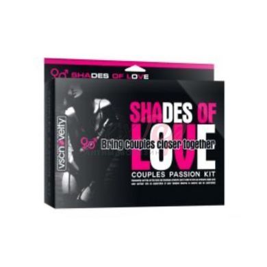 Набор БДСМ для постельных игр из 7 ми предметов черного цвета Shades of Love &mdash;  фото товара 2