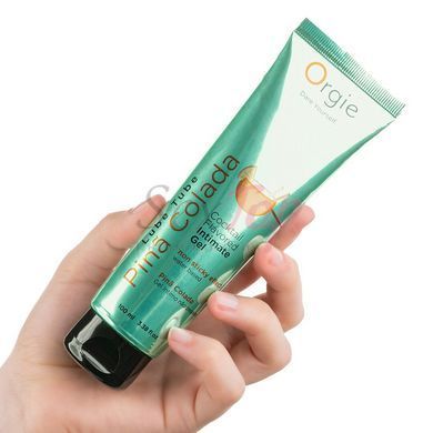 Лубрикант на водній основі Orgie Lube Tube Pina Colada, 100 мл, смак та аромат піна колади - фото товару 4