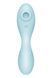 Вакуумный смарт-стимулятор с вибрацией Satisfyer Curvy Trinity 5 (Blue) (мятая упаковка!!!),  фото 3