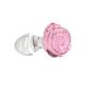 Стеклянная анальная пробка Pillow Talk Rosy Luxurious Glass Anal Plug, ⌀3,3 см, вибропуля в подарок SO6834 фото 2