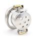 Пояс верности Double Lock Flip Glans Cover Chastity Cage Standart &mdash; фото 1 з 2