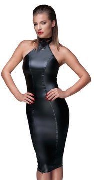Платье Noir Handmade F160 Powerwetlook pencil dress - 3XL,  - 1