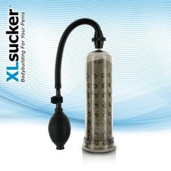 Вакуумная помпа XLsucker Penis Pump Black для члена длиной до 18см, диаметр до 4см E22145 фото