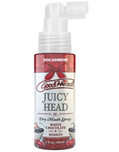 Увлажняющий оральный спрей Doc Johnson GoodHead - Juicy Head - White Chocolate and Berries 59мл - SO7749