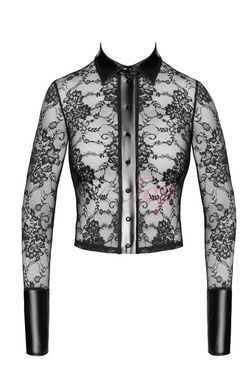Блуза Noir Handmade F377 Noirelle Lace Button-up Shirt M &mdash;  фото товара 5