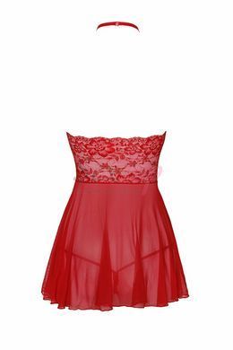 Бебі-дол Kissable Sexy Kiss Babydoll Red S/M - фото товару 7
