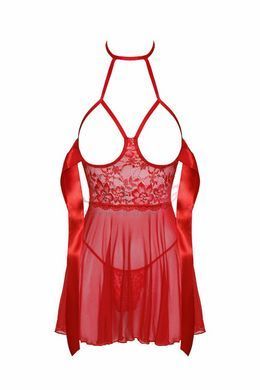 Бебі-дол Kissable Sexy Kiss Babydoll Red S/M - фото товару 6
