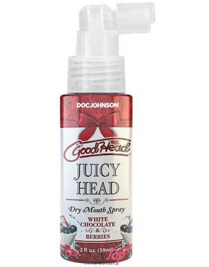 Зволожувальний спрей оральний Doc Johnson GoodHead - Juicy Head - White Chocolate and Berries 59мл SO7749 фото