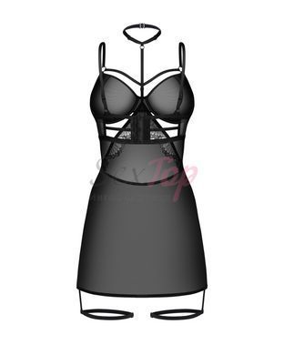 Бэби-долл Obsessive Arrowel Black chemise S/M,  - 2