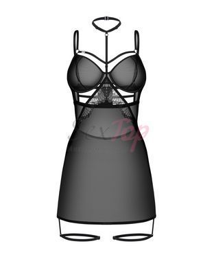 Бэби-долл Obsessive Arrowel Black chemise S/M,  - 3