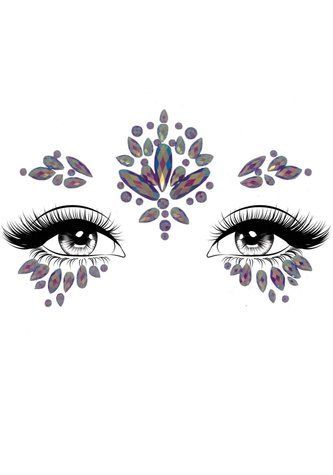 Leg Avenue Verity face jewels sticker &mdash;  фото товара 1