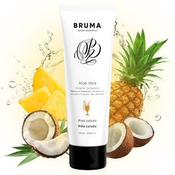 Лубрикант Bruma Aloe Vera Sliding Gel Pina Colada Flavor, 100мл &mdash;  фото товара 1