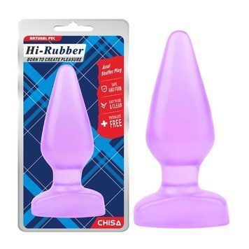Фиолетовая анальная пробка Anal Stuffer Plug &mdash;  фото товара 1