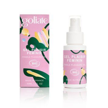 Стимулирующий гель для клитора Goliate Gel Plaisir F&eacute;minin 30 мл, тепло-холод,  - 1