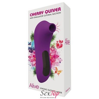 Недорогий вакуумний стимулятор Alive Cherry Quiver SO3832 фото