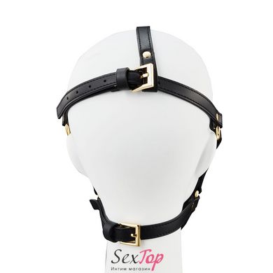 Маска-сбруя для орального секса LOCKINK SEVANDA Blowjob Head Harness - SX0911