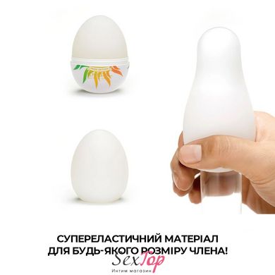 Набор мастурбаторов-яиц Tenga Egg Shiny Pride Edition (6 яиц) SO3816 фото