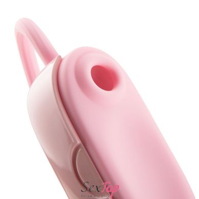Вакуумный клиторальный стимулятор Otouch Louis Vibrate Pink с вибрацией SO9401 фото