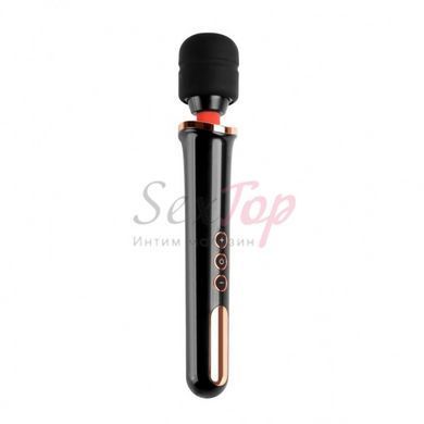 Массажер в виде микрофона черного цвета Vscnovelty Massager Wand &mdash;  фото товара 2