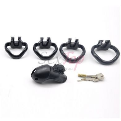 Пояс верности мужской черного цвета Bdsm4u MAXI V3 Small &mdash;  фото товара 2