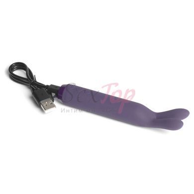 Вибратор с ушками Je Joue - Rabbit Bullet Vibrator Purple, глубокая вибрация &mdash;  фото товара 5