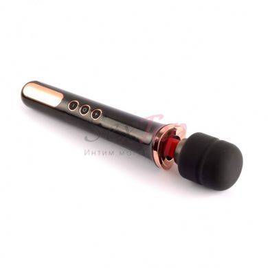 Массажер в виде микрофона черного цвета Vscnovelty Massager Wand &mdash;  фото товара 3