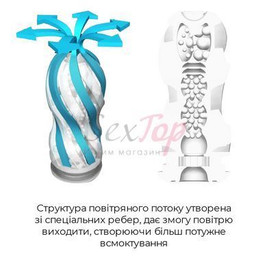 Мастурбатор Tenga Air-Tech Ultra Size, более высокая аэростимуляция и всасывающий эффект &mdash;  фото товара 3
