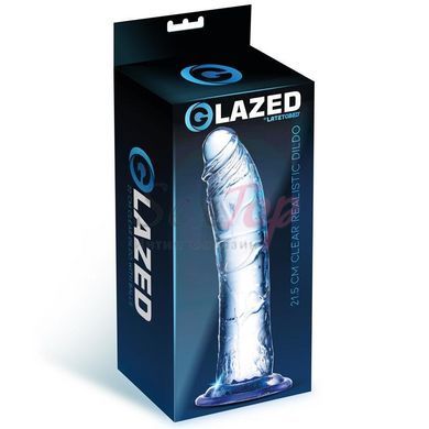 Фаллоимитатор на присоске Realistic Dildo Crystal &mdash;  фото товара 2
