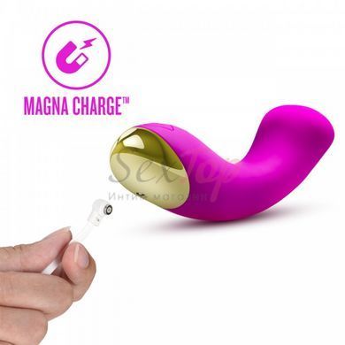 Вибратор вагинальный и для точки G розового цвета Blush Aria Bangin AF &mdash;  фото товара 4