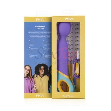 Ванд вибратор для женщин фиолетового цвета PMV20 Base Wand Vibrator &mdash;  фото товара 9