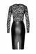 Сукня Noir Handmade F295 Euphoria lace and wetlook midi dress - XL &mdash; фото 5 з 7
