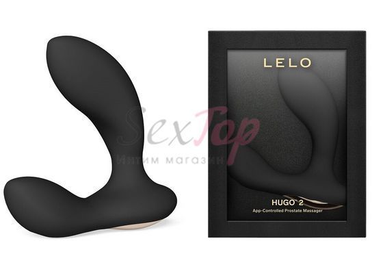Масажер простати LELO Hugo 2 Black - фото товару 2
