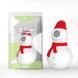 Кліторальний всмоктувальний вакуумний вібратор червоного кольору Cnt Christmas Snowman &mdash; фото 1 з 5