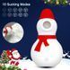Кліторальний всмоктувальний вакуумний вібратор червоного кольору Cnt Christmas Snowman &mdash; фото 2 з 5
