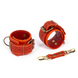 Премиум наручники LOVECRAFT красные, натуральная кожа, в подарочной упаковке SO3292 фото 2