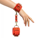 Преміум наручники LOVECRAFT червоні, натуральна шкіра, в подарунковій упаковці SO3292 фото 3