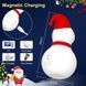 Кліторальний всмоктувальний вакуумний вібратор червоного кольору Cnt Christmas Snowman &mdash; фото 3 з 5