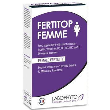 Препарад для повышения женской фертильности Fertitop Femme Female Fertility, 60 капсул,  - 1