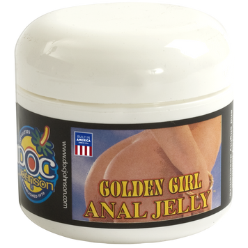 Анальный гель-смазка DocJohnson Golden Girl Anal Jelly (56 мл) на масляной основе, увлажняющий,  - 1