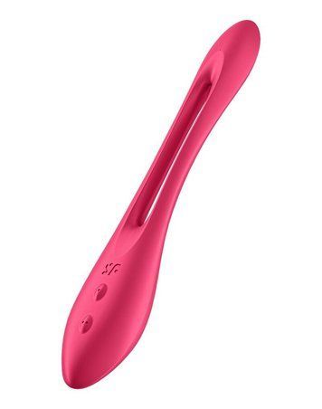 Універсальний гнучкий вібратор для пар Satisfyer Elastic Joy Red - фото товару 1